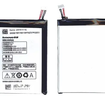 Аккумуляторная батарея для смартфона Lenovo BL211 P780 3.8V Black 4100mAh 15.58Wh
