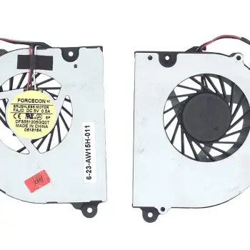 Вентилятор для ноутбука Clevo B4100, B5100 5V 0.5A 3-pin Forcecon