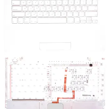 Клавіатура для ноутбука Apple MacBook (A1181) White, (White TopCase), RU