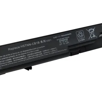 Усиленная аккумуляторная батарея для ноутбука HP Compaq HSTNN-IB1A ProBook 4320s 10.8V Black 7800mAh OEM