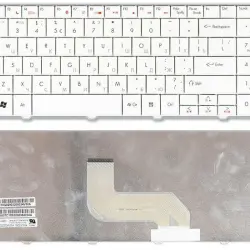 Клавіатура для ноутбука Gateway (NV52) White, RU