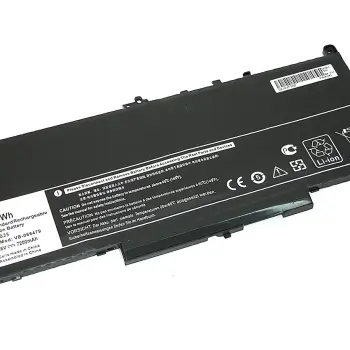 Аккумуляторная батарея для ноутбука Dell J60J5 Latitude 12 E7270 7.6V Black 7200mAh OEM