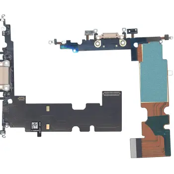 Шлейф роз'єму живлення для смартфону Apple iPhone 8 Plus Orig золотой