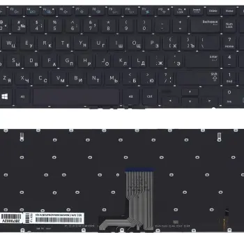 Клавіатура для ноутбука Samsung (NP670Z5E-X01) Black (No Frame), RU