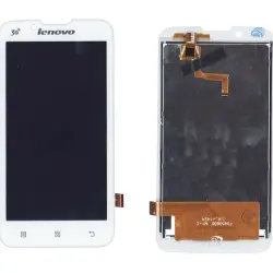 Матриця с тачскріном (модуль) для Lenovo IdeaPhone A328 білий