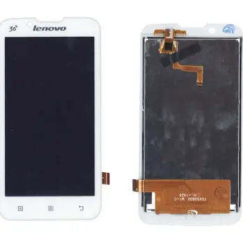 Матрица с тачскрином (модуль) для Lenovo IdeaPhone A328 белый