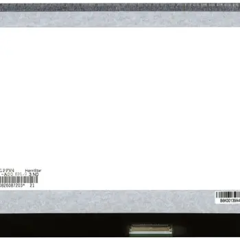 Матриця для ноутбука 10,1", Slim (тонкая), 40 pin (знизу справа), 1024x600, Светодиодная (LED), крепления слева\справа, матовая, HannStar, HSD101PFW4-A00