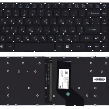 Клавиатура для ноутбука Acer Predator Helios 300 G3-571 с подсветкой (Light), Black, RU