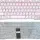 Клавиатура для ноутбука Sony (SVE14A) Pink, с подсветкой (Light), (No Frame) RU 1