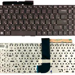Клавиатура для ноутбука Samsung (QX530, RF510, RF511, SF510, NP-RF510, NP-RF511) Black, (No Frame) RU