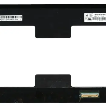 Матрица для планшета 10,1", Slim (тонкая), 40 pin (снизу справа), 1280x800, Светодиодная (LED), без креплений, глянцевая, HannStar, HSD101PWW1 G10