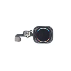 Кнопка HOME в сборе с механизмом и шлейфом для iPhone 6S/6S Plus чорна