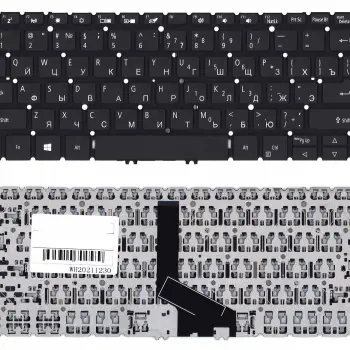 Клавіатура для ноутбука Acer Swift 3 SF314-57, Black, (No Frame), RU