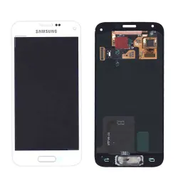 Матриця с тачскріном (модуль) для Samsung Galaxy S5 mini SM-G800F білий