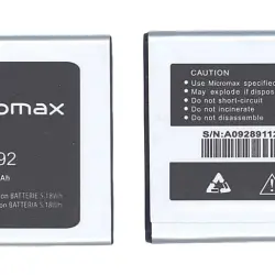 Акумуляторна батарея для смартфону Micromax A0928911260988YSDZ A092 Canvas Quad 3.7V White 1500mAh 5.18Wh