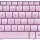 Клавіатура для ноутбука HP Compaq (Mini 110) Pink, RU 2