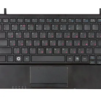 Клавиатура для ноутбука Samsung (NC110) Black, (Black TopCase), RU