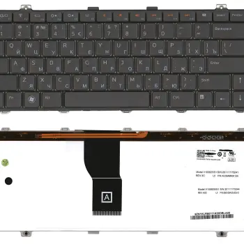 Клавиатура для ноутбука Dell Studio 1450, XPS L401, L501 с подсветкой (Light), Black, RU