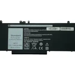 Акумуляторна батарея для ноутбука Dell 6MT4T Latitude 14-E5470 7.4V Black 6000mAh OEM