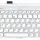 Клавіатура для ноутбука Asus EEE PC 1011, 1015, 1016, 1018, 1025, X101 White, (White Frame) RU 2