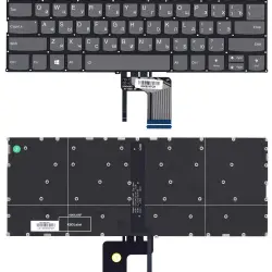 Клавиатура для ноутбука Lenovo IdeaPad (720S-14IKB) Black с подсветкой (No Frame), RU