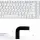 Клавиатура для ноутбука LG (R700, R710) White, (White Frame) RU 1