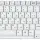 Клавиатура для ноутбука LG (R700, R710) White, (White Frame) RU 2