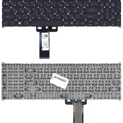 Клавіатура для ноутбука Acer Aspire A317-51, Black, (No Frame), RU