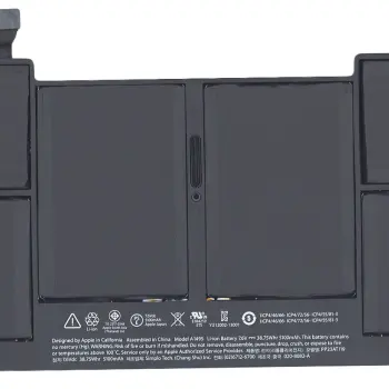 Акумуляторна батарея для ноутбука Apple A1495 MacBook Air 11" A1465 (2013) 7.6V Black 5100mAh Orig