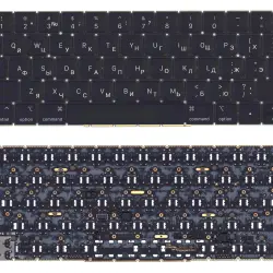 Клавіатура для ноутбука Apple MacBook Pro Retina 13" A1989, (No Frame), RU (плоский Enter)
