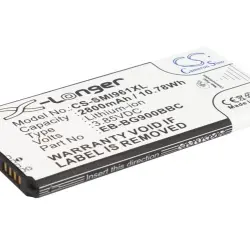 Акумуляторна батарея для смартфону Samsung CS-SMI961XL Galaxy S5 3.85V Black 2800mAh 10.78Wh