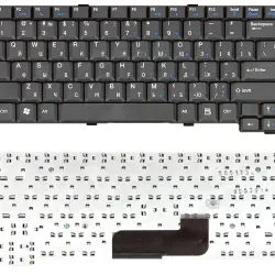 Клавіатура для ноутбука Gateway CX200, CX210, M280, M285, CX2620, CX2620h, CX2608, CX2610, CX2615, CX2619, CX2724, CX2720 Black, RU