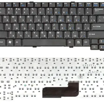 Клавіатура для ноутбука Gateway CX200, CX210, M280, M285, CX2620, CX2620h, CX2608, CX2610, CX2615, CX2619, CX2724, CX2720 Black, RU