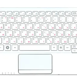 Клавиатура для ноутбука Samsung (NC110) White, (White TopCase), RU