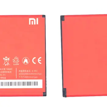 Аккумуляторная батарея для смартфона Xiaomi BM40 Mi2a 3.8V Red 2030mAh 7.7Wh