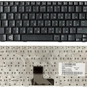 Клавіатура для ноутбука HP Pavilion (TX1000, TX2000, TX2500) Black (Metallic), RU