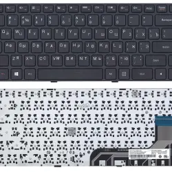 Клавиатура для ноутбука Lenovo IdeaPad (100-14) Black, (Black Frame), RU