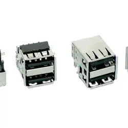 Роз'єм для ноутбука USB №29. Cдвоенный роз'єм USB Type A