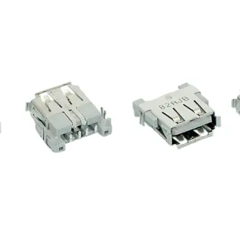 Роз'єм для ноутбука USB №12. Роз'єм USB Type A, нанесена маркировка 82 AJB