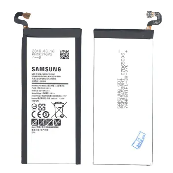 Акумуляторна батарея для смартфону Samsung EB-BG928ABE Galaxy S6 Edge+ 3.85V Black 3000mAh 11.55Wh