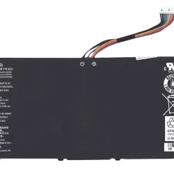Аккумуляторная батарея для ноутбука Acer AC14B8K Aspire E3-111 15.2V Black 3090mAh Orig
