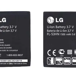 Акумуляторна батарея для смартфону LG FL-53HN P990 Optimus 2X 3.7V Black 1500mAh 5.6Wh