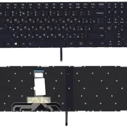 Клавіатура для ноутбука Lenovo Legion (Y520, Y520-15IKB) Black с подсветкой (White Light), (No Frame), RU
