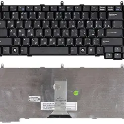 Клавіатура для ноутбука LG (K1, K2) Black, RU