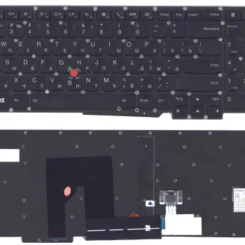 Клавиатура для ноутбука Lenovo ThinkPad (S531, S540) с указателем (Point Stick) Black, (No Frame), RU