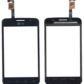 Тачскрін (Сенсорне скло) для смартфону LG Optimus L4 II Dual E445 чорний