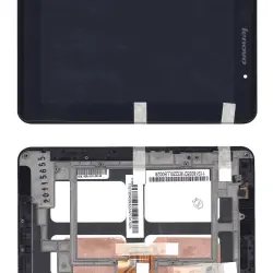 Матриця с тачскріном (модуль) для Lenovo IdeaPad A1-07 чорний с рамкой