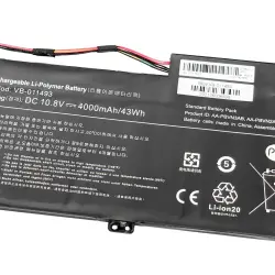 Аккумуляторная батарея для ноутбука Samsung AA-PBVN3AB 370R5E 11.1V Black 3780mAh OEM