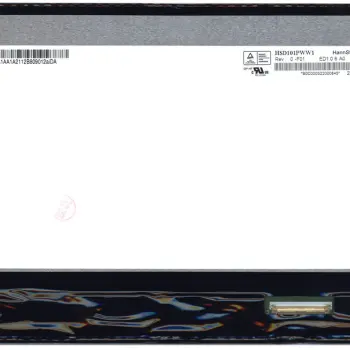 Матриця для планшета 10,1", Slim (тонкая), 40 pin (знизу справа), 1280x800, Светодиодная (LED), без креплений, глянцевая, HannStar, HSD101PWW1 F01