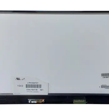 Матриця для ноутбука 15,6", Slim (тонкая), 40 pin (знизу справа), 1366x768, Светодиодная (LED), крепления сверху\снизу, глянцевая, Samsung, LTN156AT07